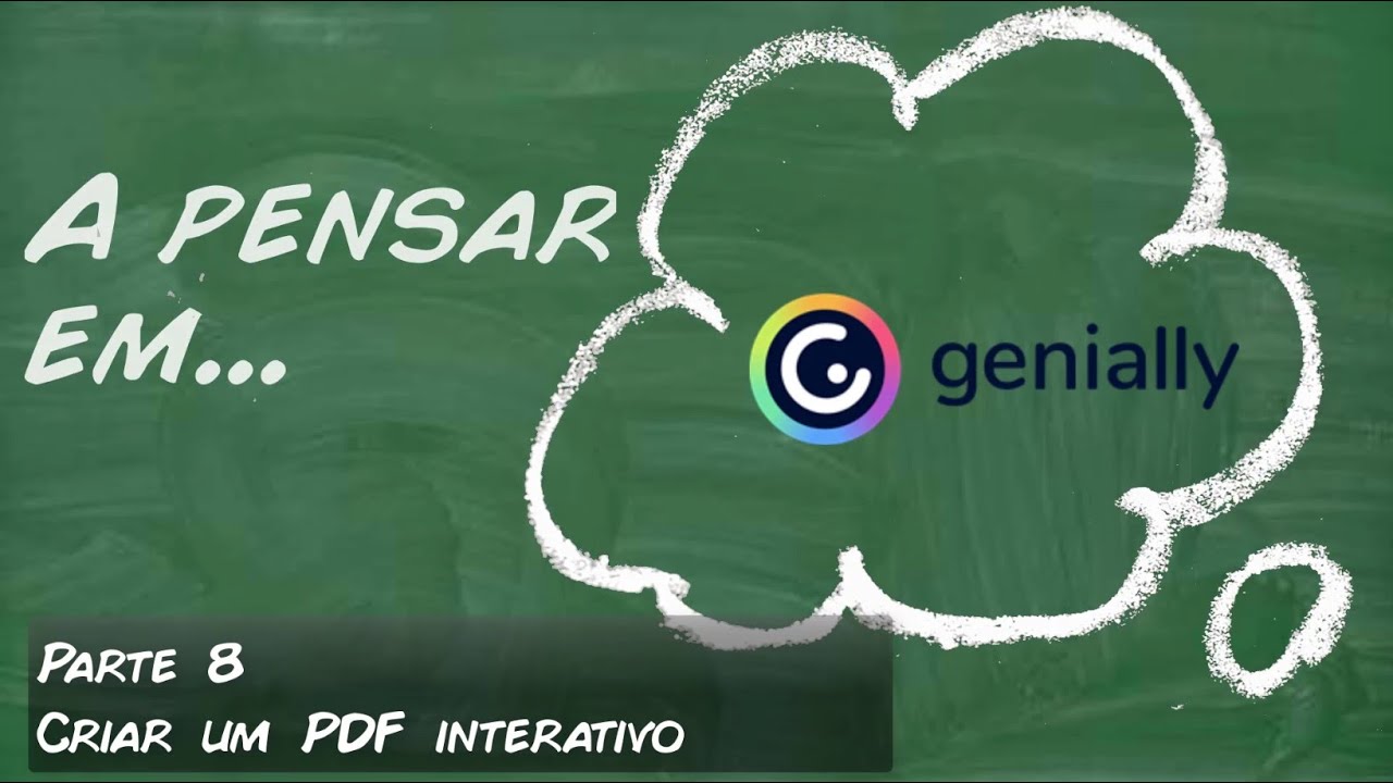 Tutorial Genially (Parte 10 - Criar um PDF interativo) - YouTube