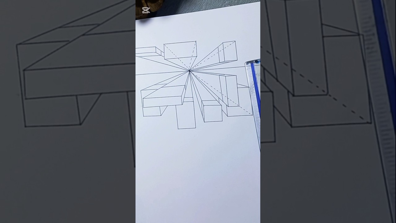 practising one point perspectives with me 