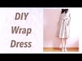 DIY Wrap Dress / Sewing Tutorialㅣmadebyaya