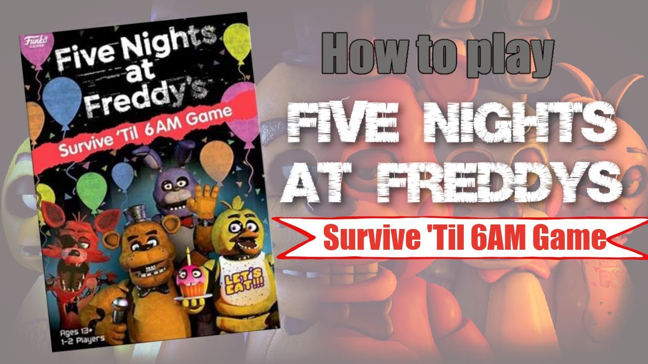 Buy Five Nights at Freddy's Survive 'Til 6AM Game - Security