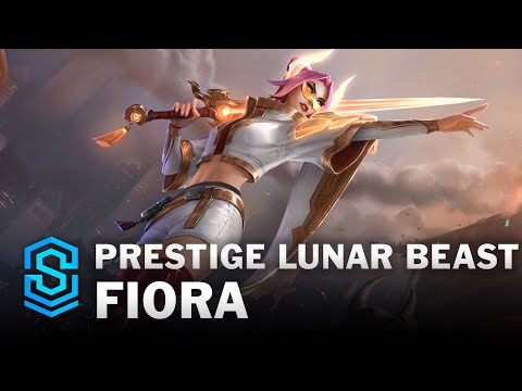 Prestige Lunar Beast Fiora Skin Spotlight - League of Legends