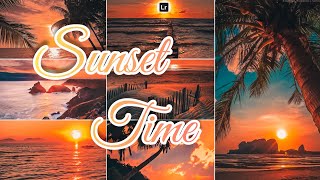 How To Edit ☀️Sunset Time 🌅 Prerset DNJ / Lightroom Mobile Editing _--_Tutorial 2020 screenshot 5
