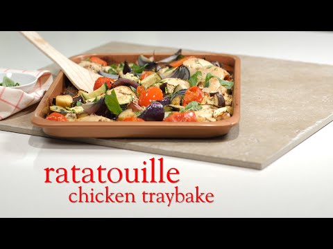 Slimming World ratatouille chicken traybake - Syn FREE