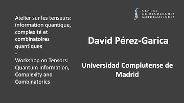 David Pérez-García: A canonical form for tensor networks