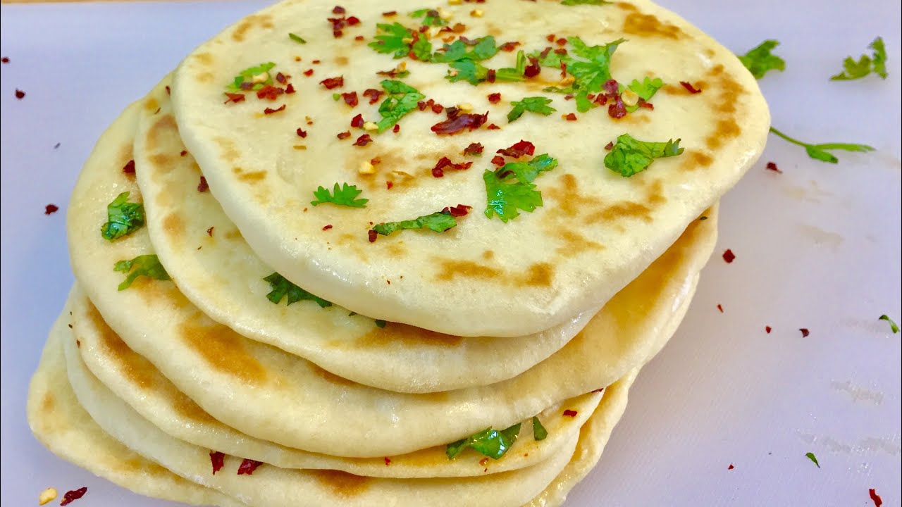 Turkish Flat Bread Without OvenSoft and TastyFoodCraves YouTube