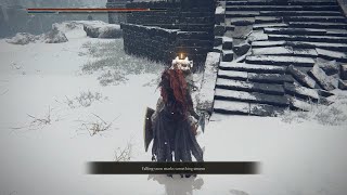 Elden Ring : Falling Snow Marks Something Unseen - Heretical Rise Puzzle