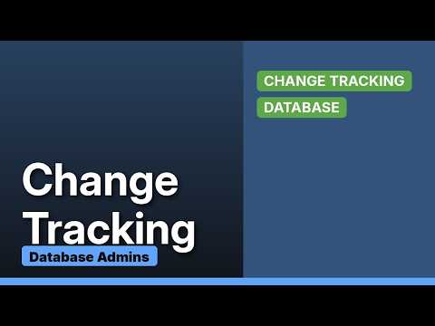 Databases: Change Tracking cleanup (2 Solutions!!)