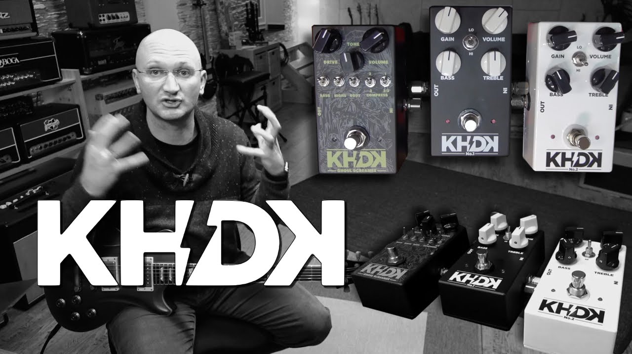 KHDK Pedals Review of all three pedals YouTube