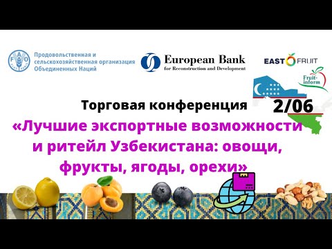Лучшие овощи, фрукты, ягоды и орехи для экспорта из Узбекистана