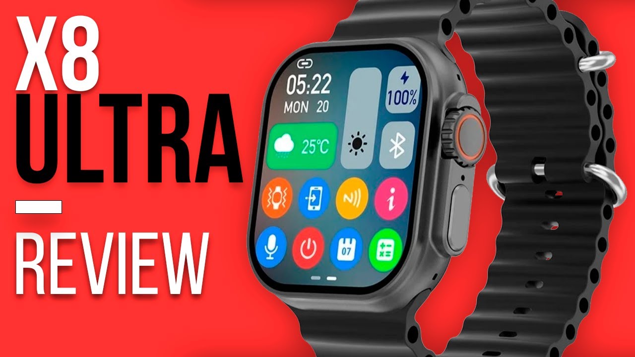 SMARTWATCH X8 ULTRA 4G Unboxing Review - ANDROID, GPS, 4G LTE e