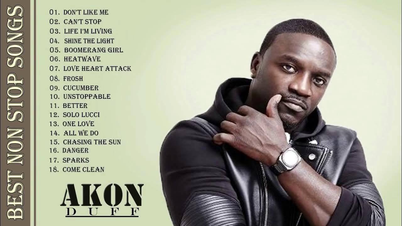 Top 15 Akon Greatest Hits The Very Best Of Akon Playlist [Music Cover(04)