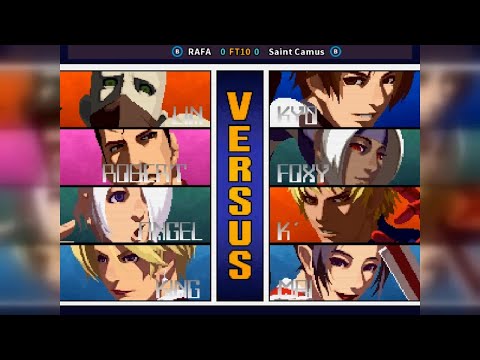 Fightcade 👊 The King Of Fighters 2001 👊🏾 RAFA 🇲🇽 Vs Saint Camus 🇵🇪 FT10 👊