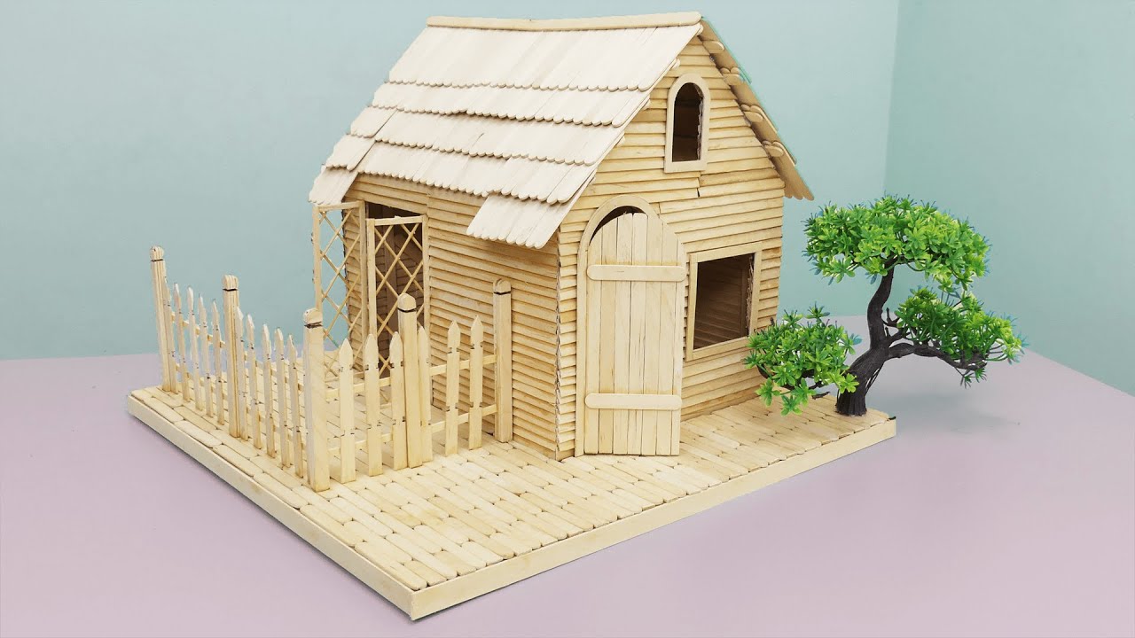 Create and Construct with Popsicle Sticks - This Little Home of Mine