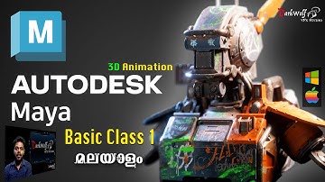 Autodesk Maya basic class in malayalam | Part one Tutorial