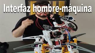 Interfaz hombre-máquina con arduino, ESP 32 y raspberry pi