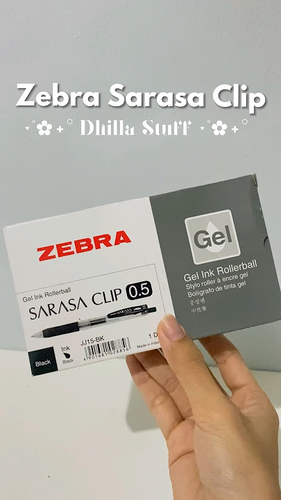 Zebra Sarasa Clip