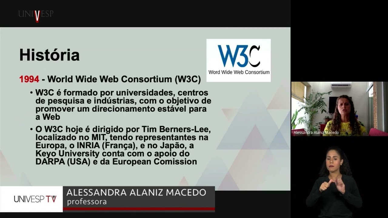 Formação Profissional em Computação - Padrões importantes da Web, HTML5, CSS3, JSON (LIBRAS)