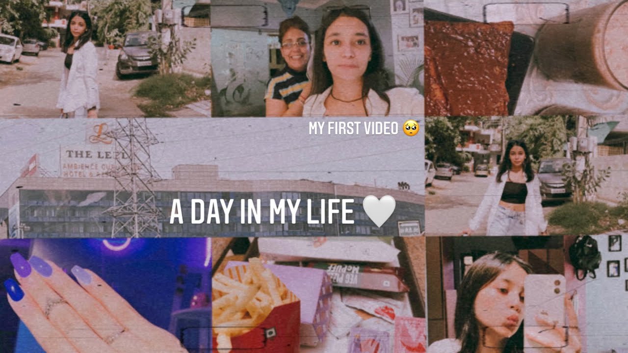 A day in my life | My first vlog | - YouTube