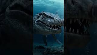 15m Mosasaur vs 12m Pliosaur! Epic Apex Predator Showdown 🦕💥 #facts #shark #pterosaurus #dinomonster