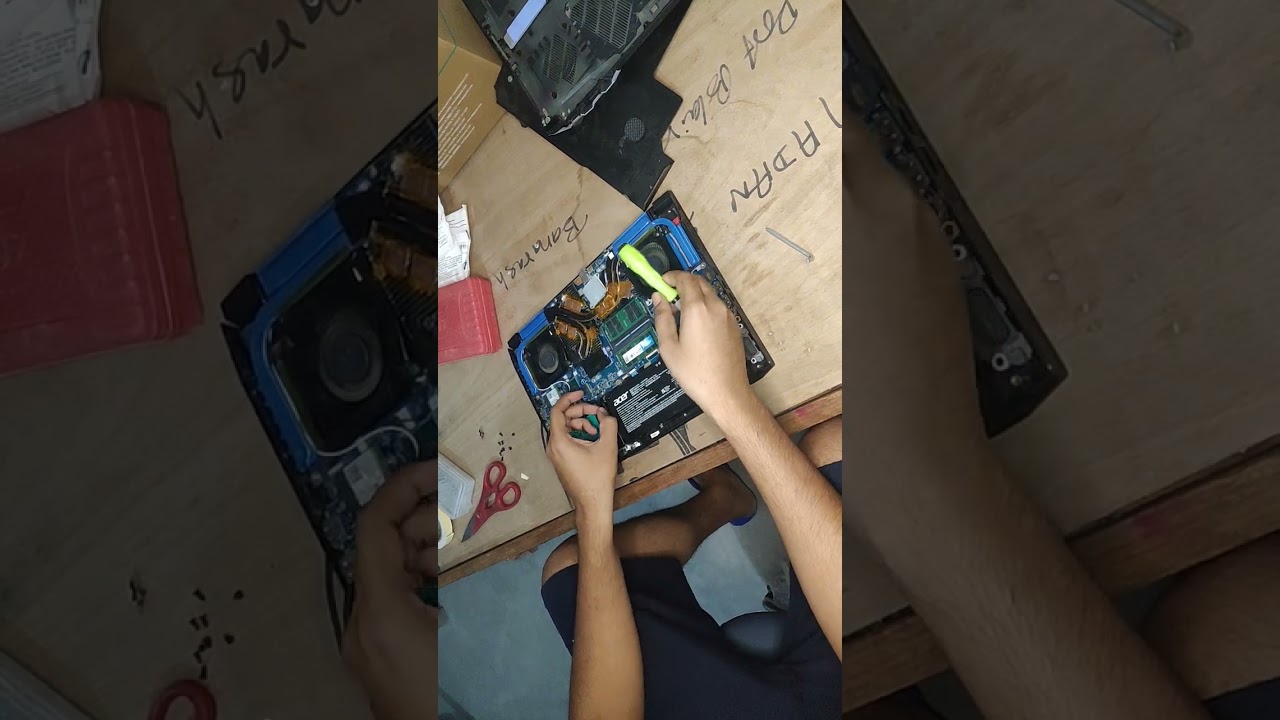 acer hard disk removal 