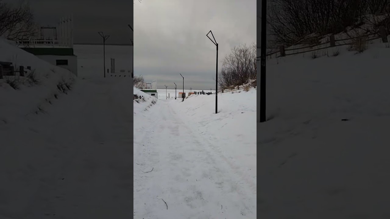 Way to the Baltic sea in Liepāja.Latvia🇱🇻.26.02.26.Video Sanita Vecmane-Briede.