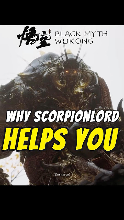 WHY Scorpionlord JOINS the Duskveil BOSS Fight in Black Myth: Wukong 🙉🦂🐓 #blackmythwukong