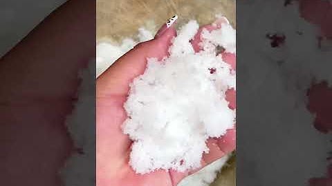 TUYẾT NỞ CÀNG CHƠI CÀNG NỞ | HOÀNG LAM FOODIE | #Shorts