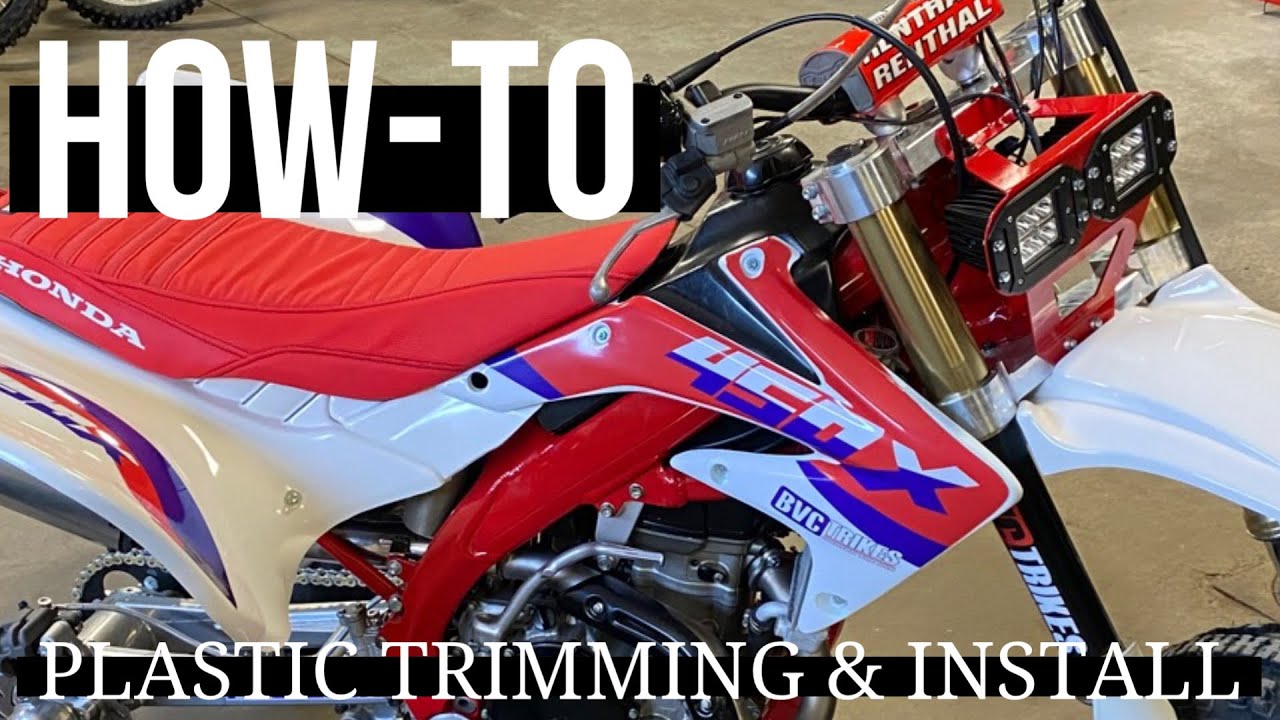 Plastic trimming HOW-TO modern trike building BVC TRIKES