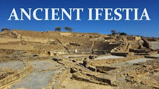 Ancient Theatre Ifestia Hephaestia Lemnos Greece