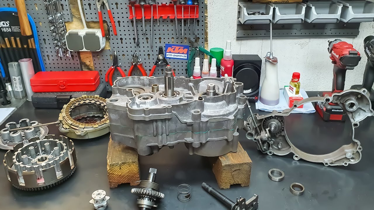 Kickstarter und Co. verbauen! KTM EXC 300