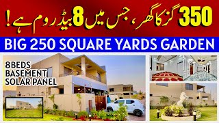 Bahria Town Karachi 350 Sq Yards Villa For Sale | 8Beds Villa in Bahria Town Karachi