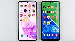 Samsung A15 Vs Samsung A35 - Speed Test