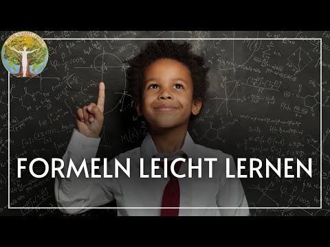 Video: Wie Man Formeln Lernt