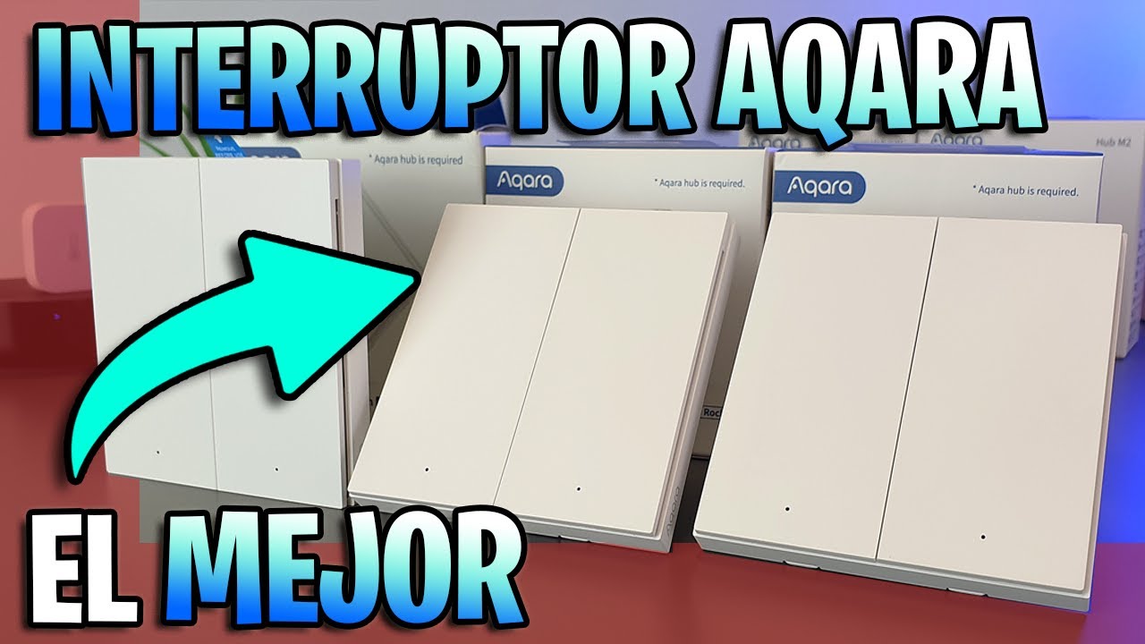 🔴 Interruptor Inteligente ZIGBEE AQARA H1 - Con Neutro, sin Neutro e Inalambrico!