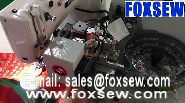 Automatic Feeder Button Attaching Sewing Machine