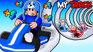I Spent MILLIONS to make THE BEST GO KART TRACK in Roblox... screenshot 2