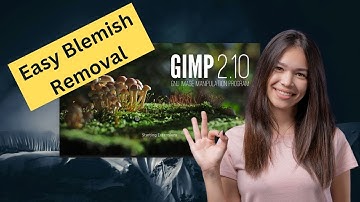 How to remove Blemishes using Gimp