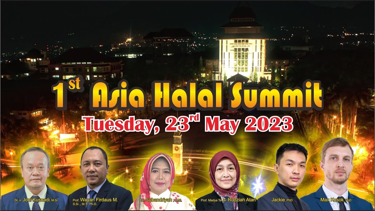 1st Asia Halal Summit 2023