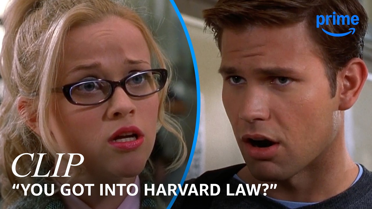 Elle Woods Surprises Her Ex-Boyfriend at Harvard | Legally Blonde | Clip | Prime Video