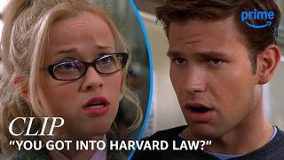 Elle Woods Surprises Her Ex-Boyfriend at Harvard | Legally Blonde | Clip | Prime Video
