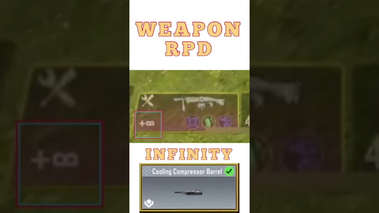 Infinity AMMO Colling Compressor BARREL RPD 