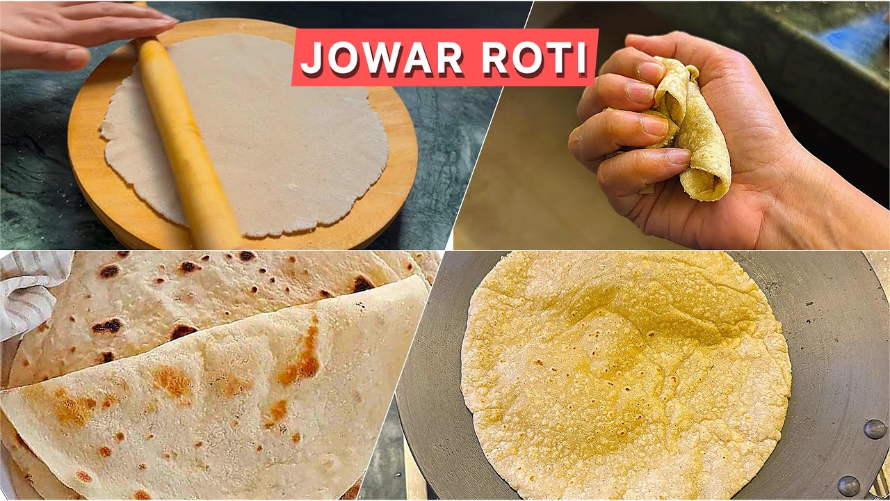 Make Jowar Ki Roti Like a Pro | Gluten Free Jowar Roti Step by Step ...