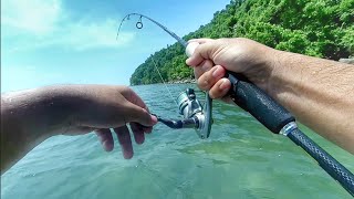 Memburu KERAPU PULAU BUNTING ( Ultralight Fishing )