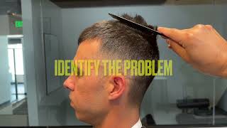 How to fix a bad haircut! #howtofix #badhaircut #barbertutorial 🥷🏼💇🏽 #barbering #haircut