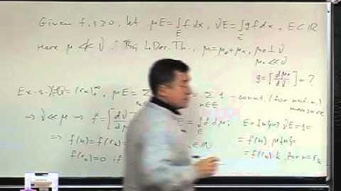MATH-501 Real Analysis - I Lecture 30
