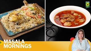 Chicken Qorma,Zafrani Biryani | Shireen Anwar | Masala Mornings | 25 May 26 | Masala TV