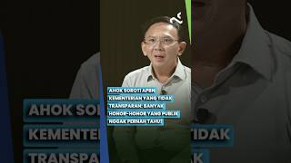 Ahok: Ministry Budgets Must Be Disclosed in Detail! Ministers' Salaries and Bonuses Are the Peopl...