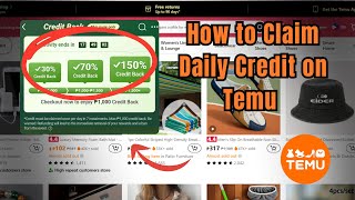 How to Claim Daily Credit on Temu (2025) | Quick & Easy Rewards Guide screenshot 4