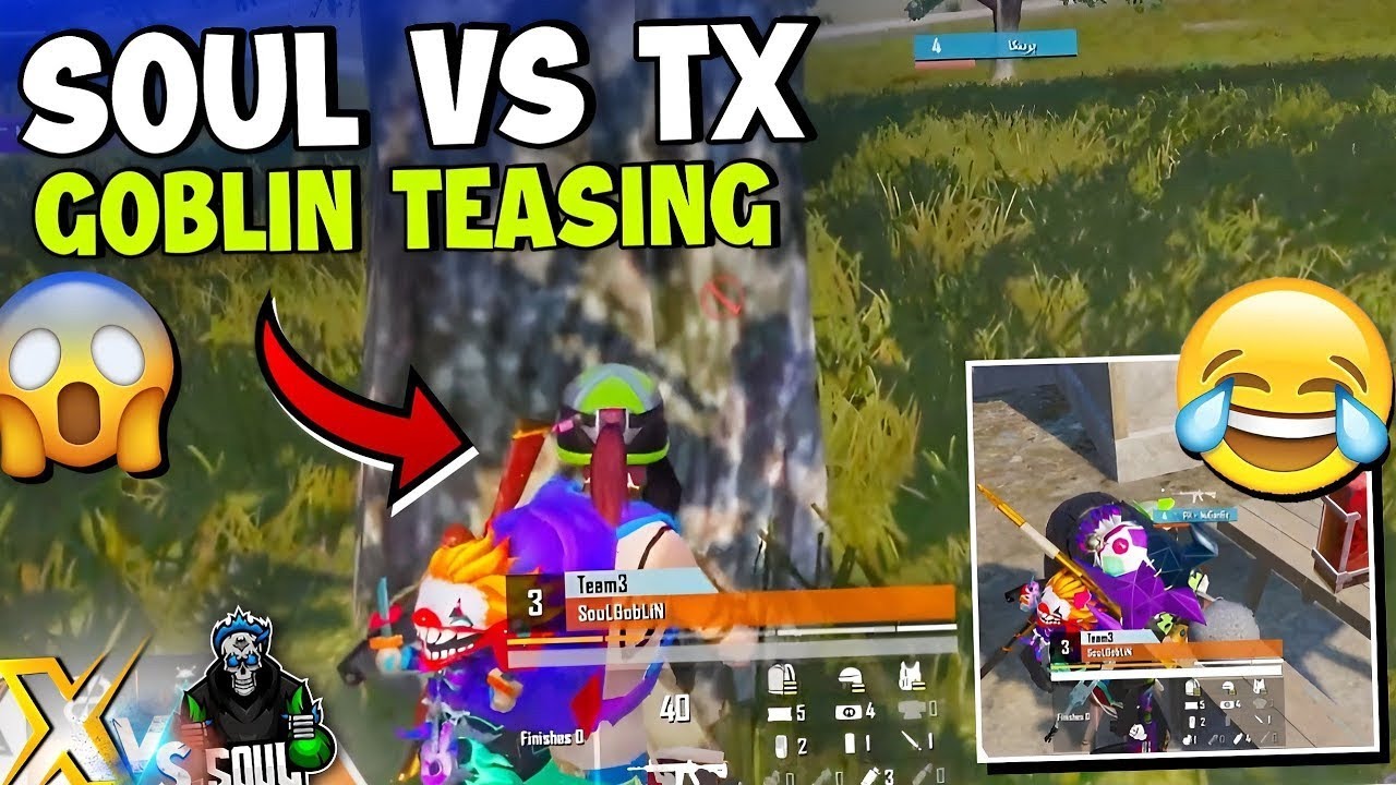 SouL Vs TeamXpark 4v4 Fight 🔥 🚀⚡️ Teasing TX 😅 - YouTube