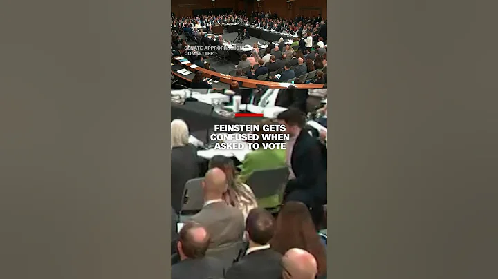 Sen. Dianne Feinstein (D-CA)) appears to get confused when asked to vote on a bill #cnn #news